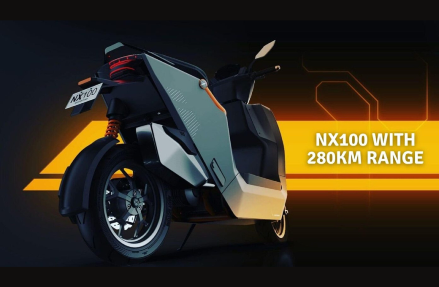 NX100 – A most advanced and awaited Electric scooter…